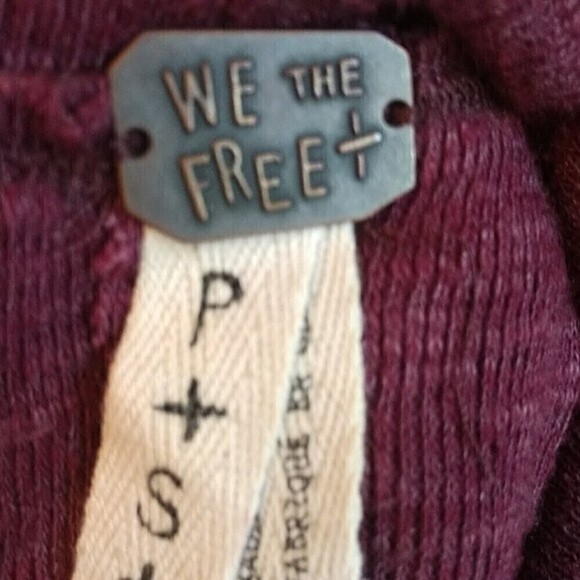 We the Free Split Back Turtleneck Sz S - Picture 8 of 8